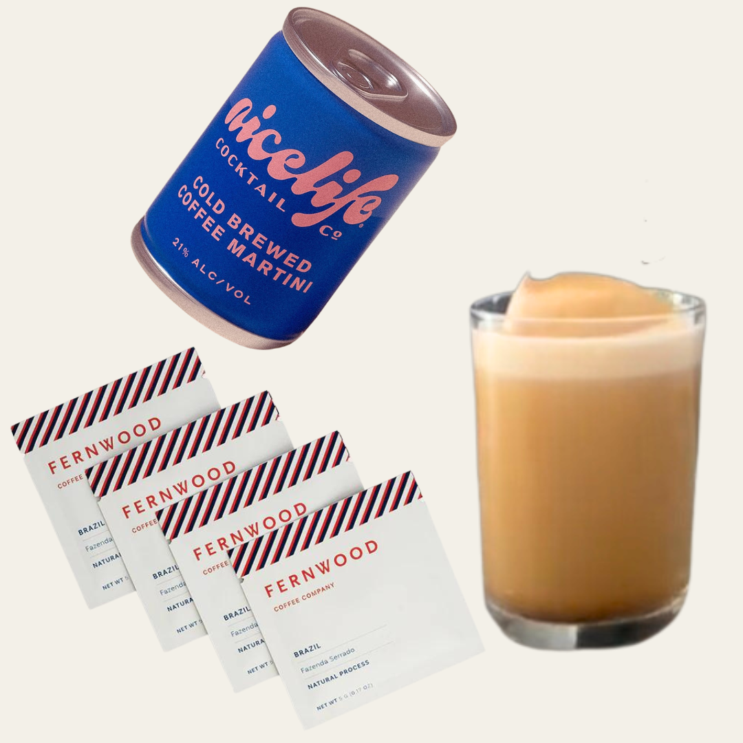 Espresso Martini with Nicelife & Dalgona Coffee