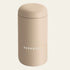 Beige travel mug with 'FERNWOOD' branding on a white background