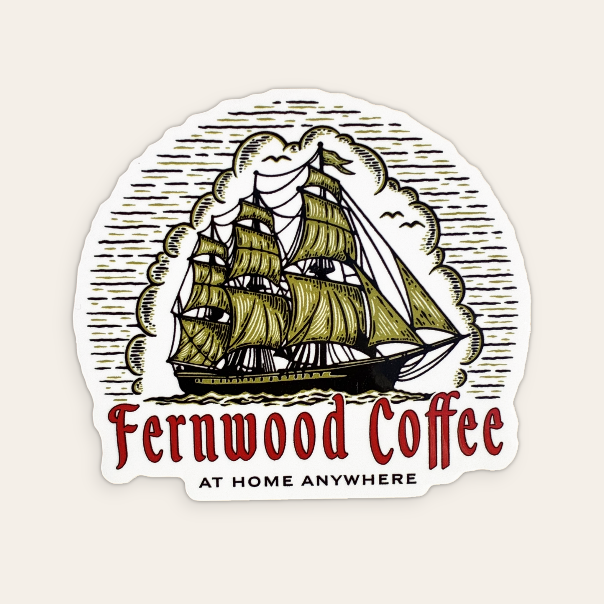 Tall Ship Sticker